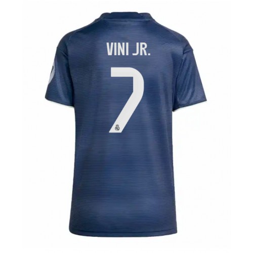 Real Madrid Vinicius Junior #7 Gostujuci Dres za Ženska 2025-26 Kratak Rukav